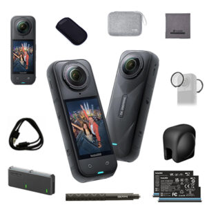 Insta360 X5 -Waterproof·Super Night Vision·Invisible Selfie Stick·Replaceable Lens·Triple AI Chip